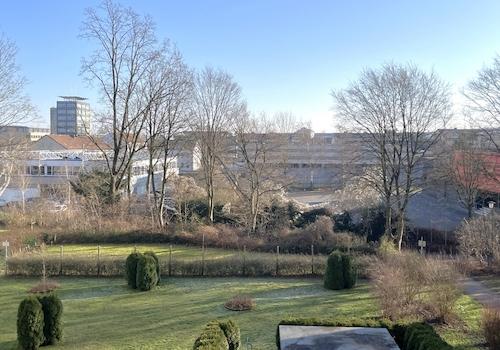 Ausblick vom Esszimmer