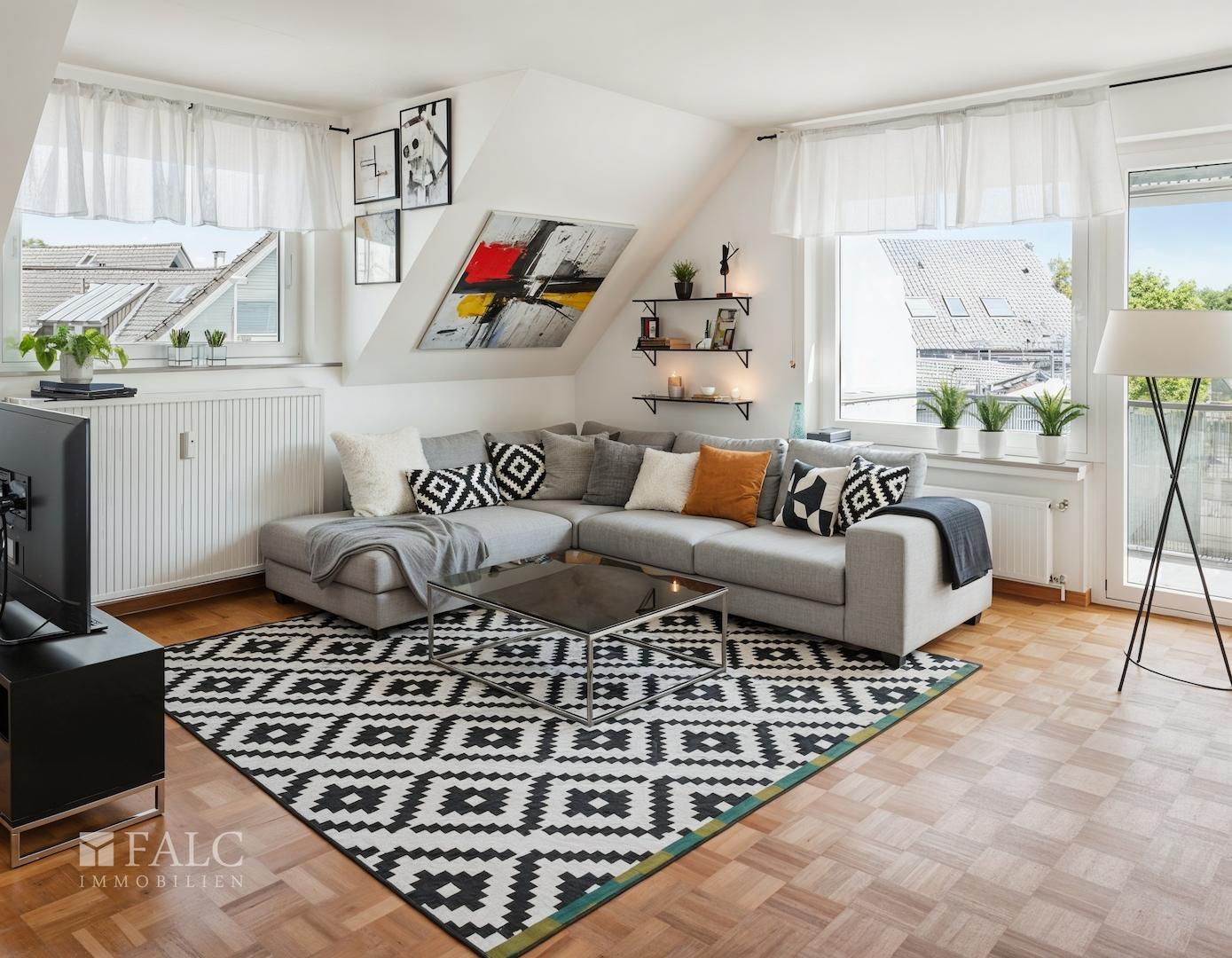 animiertes Wohnzimmer 2. OG