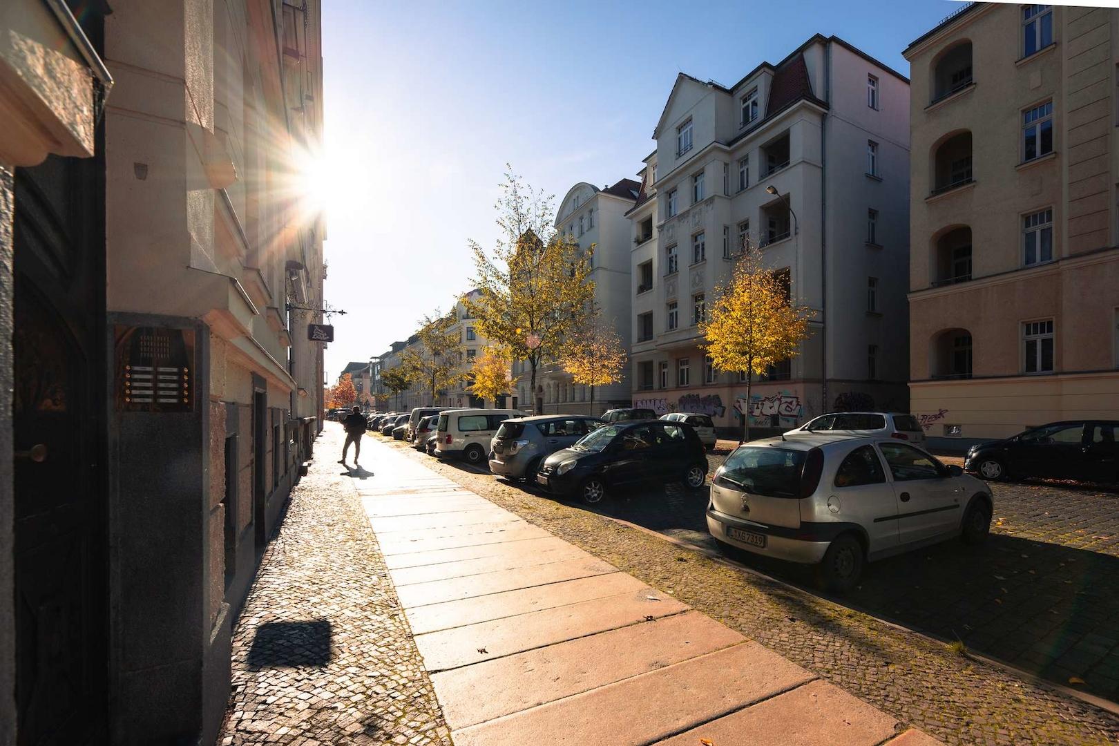 Blick in die Kochstraße