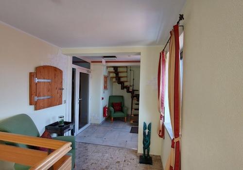 Treppenaufgang zur Wohnung