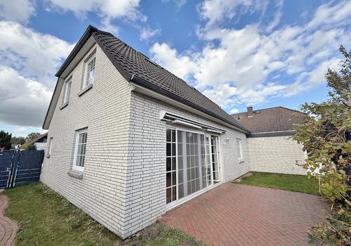 rückwärtige Hausansicht