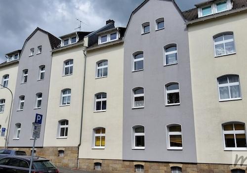 Vorderansicht des Hauses-Nr. 16-18