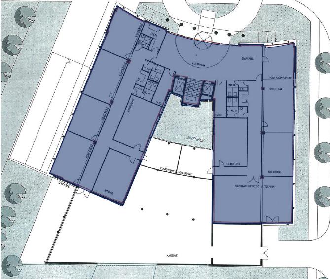Grundriss EG 922 m²