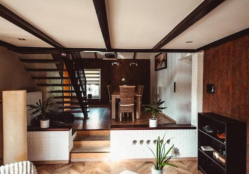 WZ mit Blick ins Esszimmer