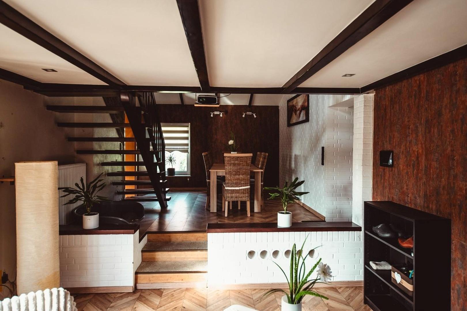 WZ mit Blick ins Esszimmer