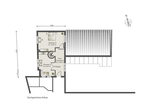 Anbau - Dachgeschoss
