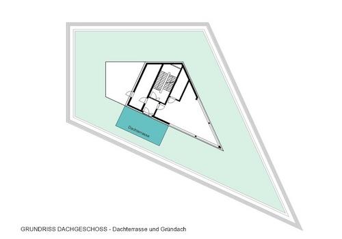 Dachaufsicht - Dachterrasse