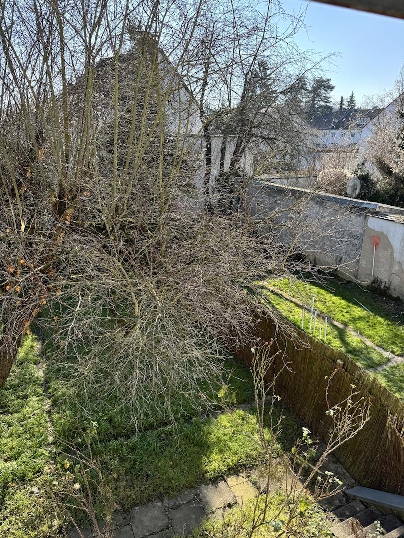 Blick vom Balkon