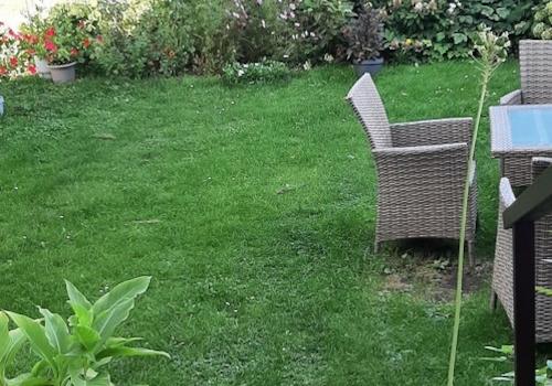 Garten Sitzecke direkt vor WE