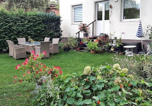 Garten mit Blick auf WE