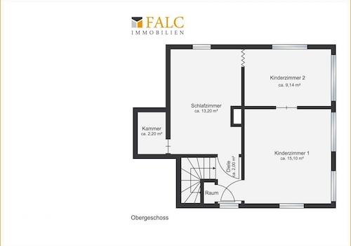 Obergeschoss Wohnhaus