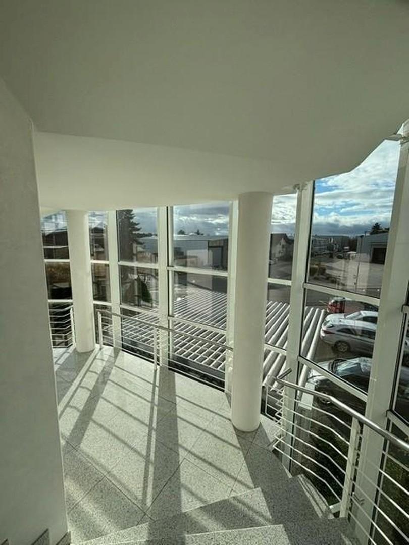 Lichtdurchflutetes Treppenhaus