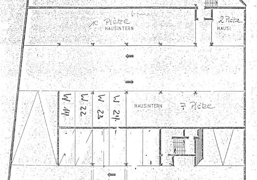 Grundriss TG Nr. 44 + 45