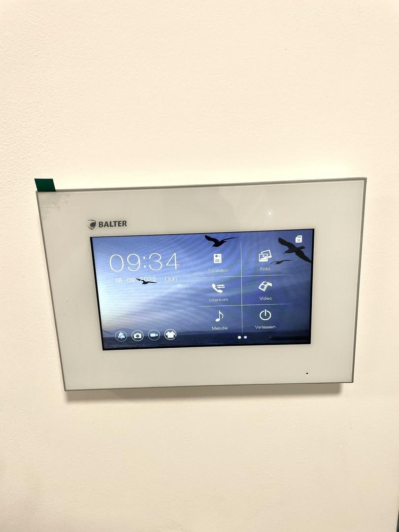 Videosprechanlage im EG + OG