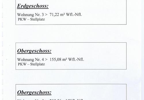3 Wohnungen stehen zum Verkauf
