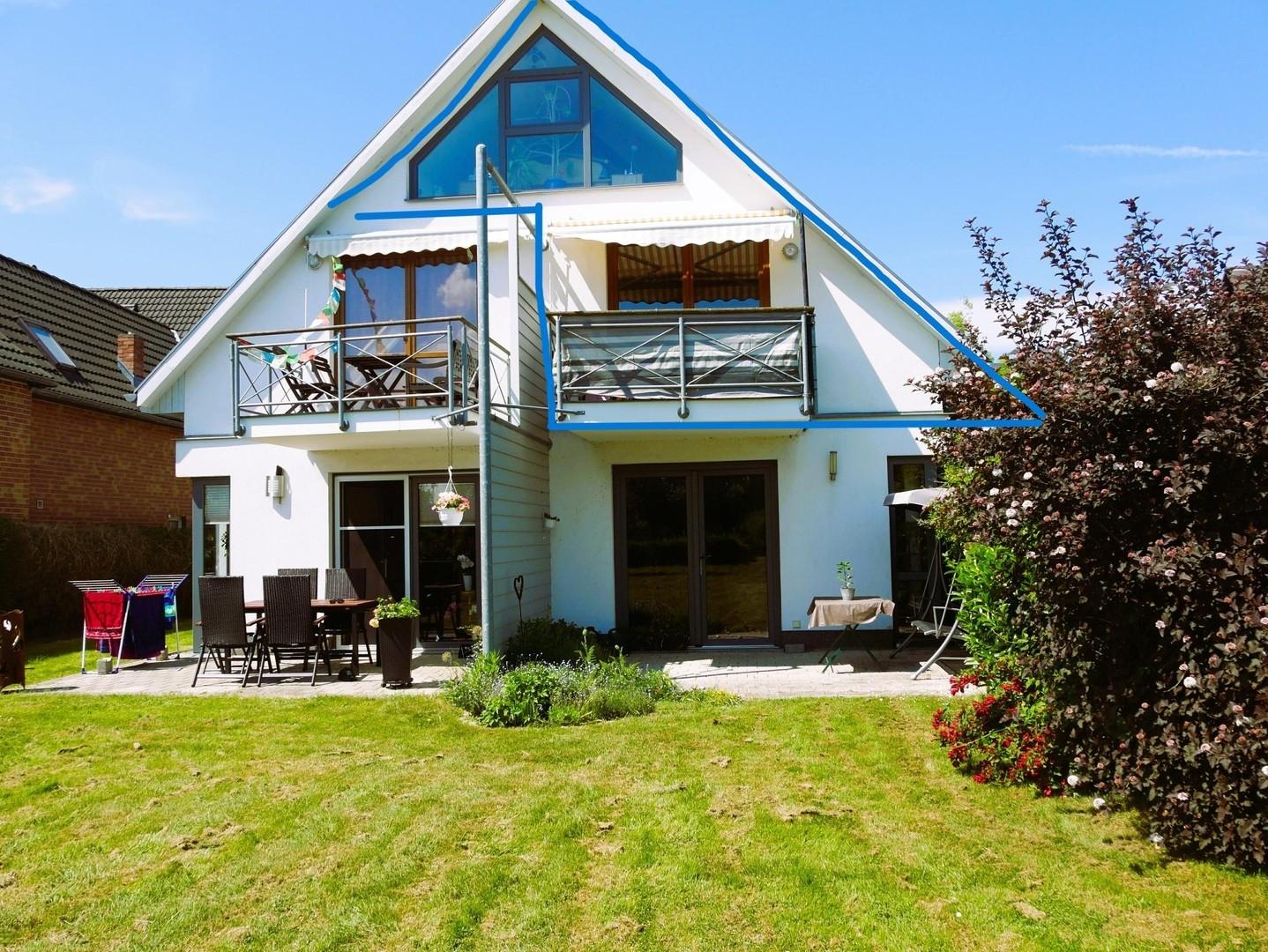 WE 4 1.OG + Galerie Hofansicht