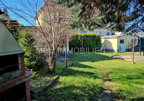 Blick vom Grundstück