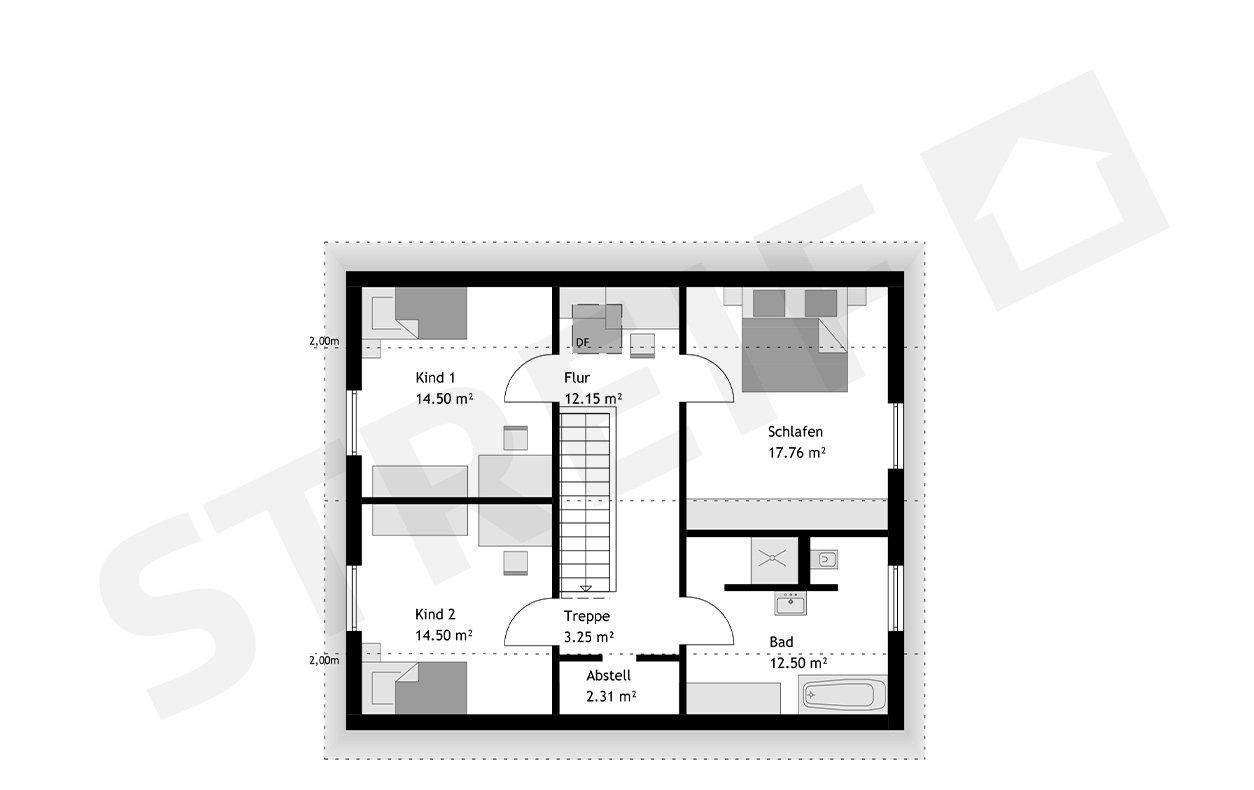 Grundriss Dachgeschoss