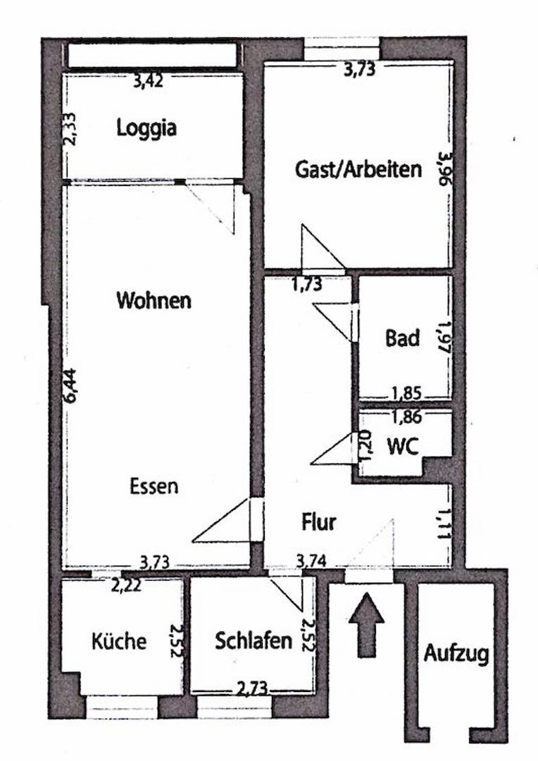 Harmonische Raumaufteilung!