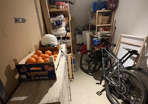 Kellerraum auf gleicher Etage