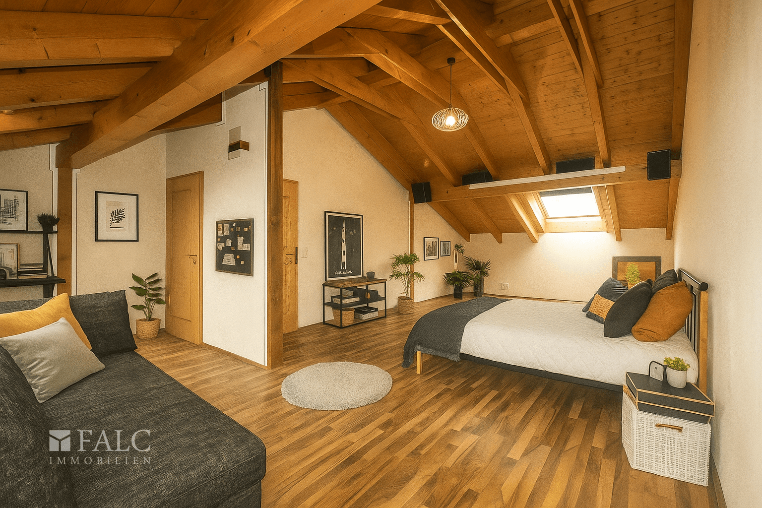 Einrichtungsbeispiel Zimmer DG