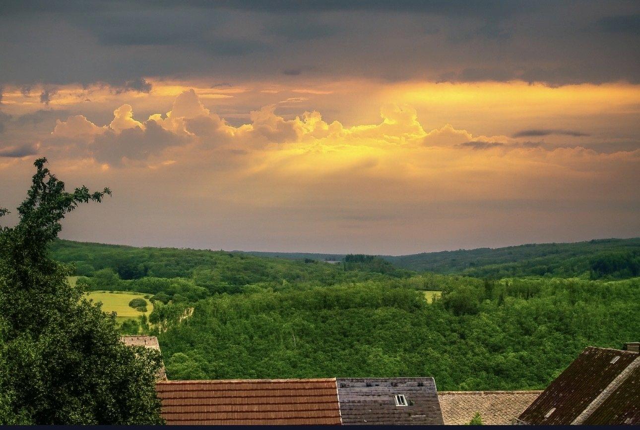 Baulücke mit Fernblick