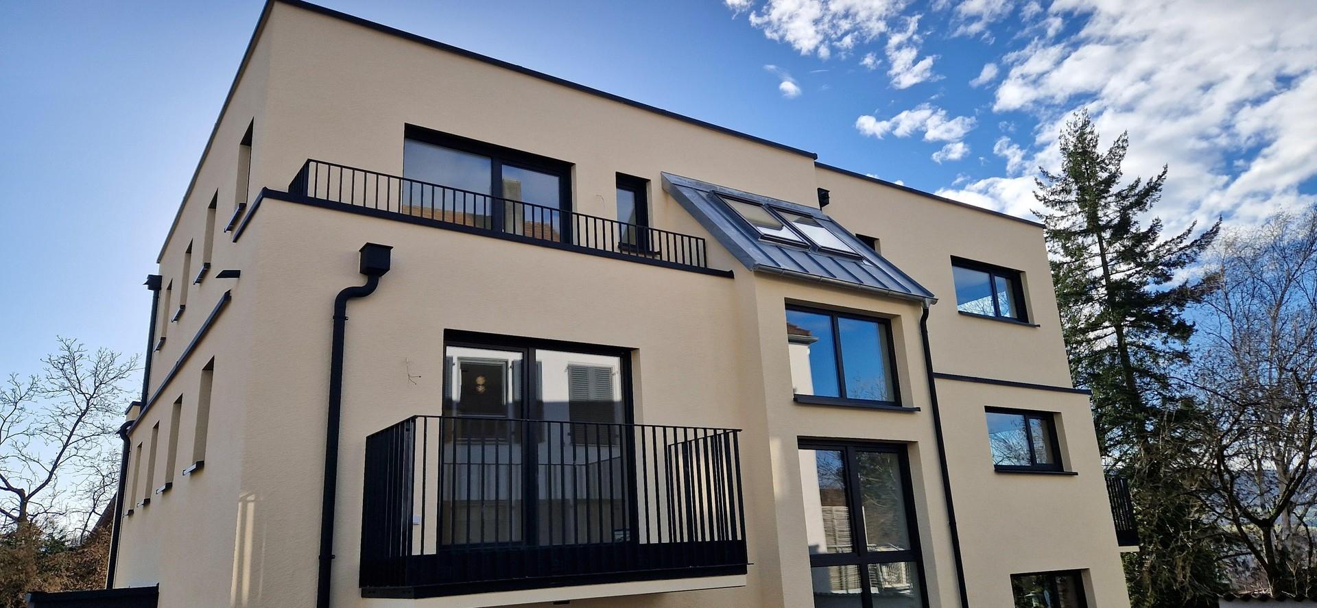 Haus von oben rechts