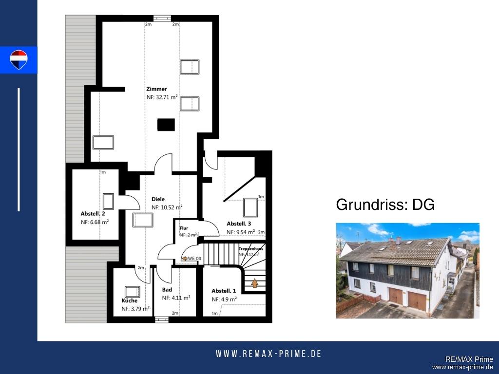Grundriss Dachgeschoss