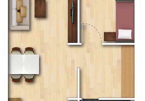 Wohnung 8 unverbindl. Illustration