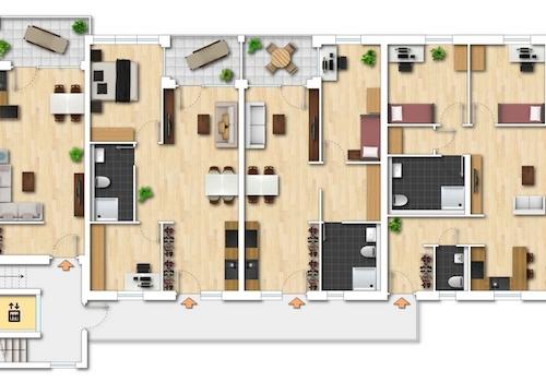 Geschossplan unverbindl. Illustration