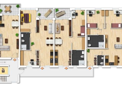 Geschossplan 1. OG unverbindl. Illustration