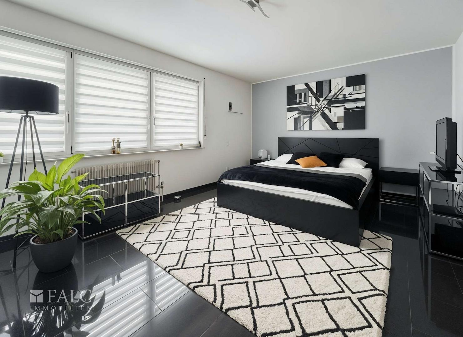Schlafzimmer 1 - (KI generiert)