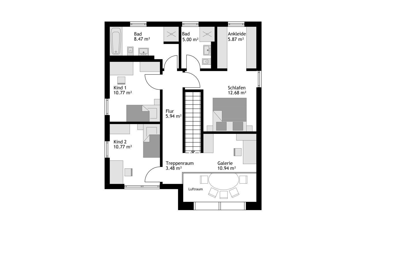 Grundriss OG Beispiel