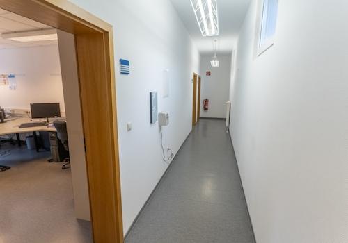 Zentraler Flur (untere Etage)