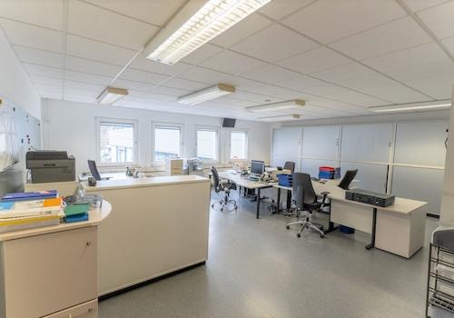 Großraumbüro I (untere Etage)