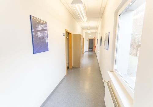 Zentraler Flur (obere Etage)