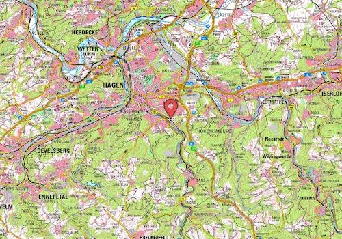 Straßenkarte makro (immomaps.shop)