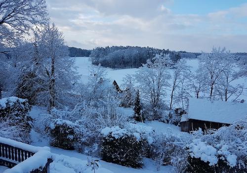Ausblick im Winter
