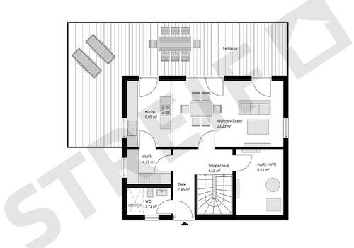 Grundriss Erdgeschoss