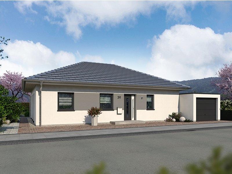 Bungalow projektiert