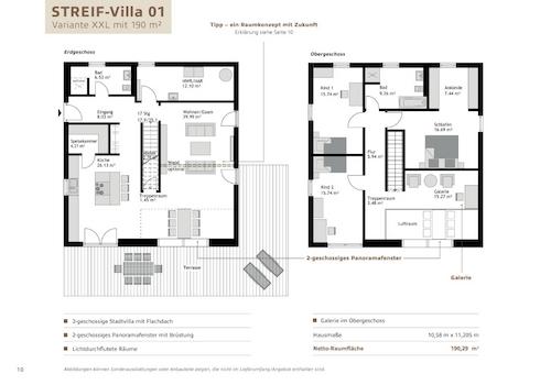 Grundrissvorschlag 190 m²