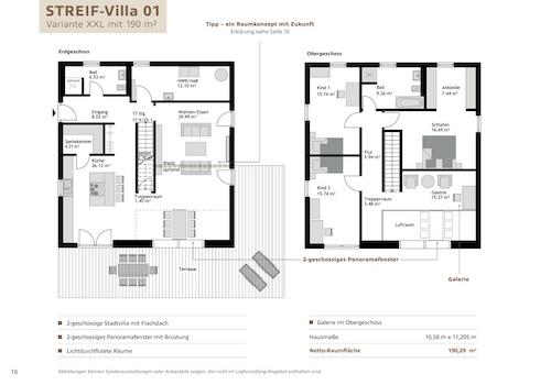Gestaltungsvorschlag 170 m²