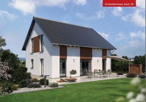 Satteldach- Haus mit Kniestock