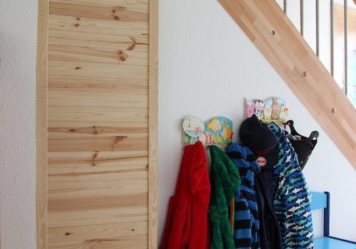 Abstellraum unter der Treppe