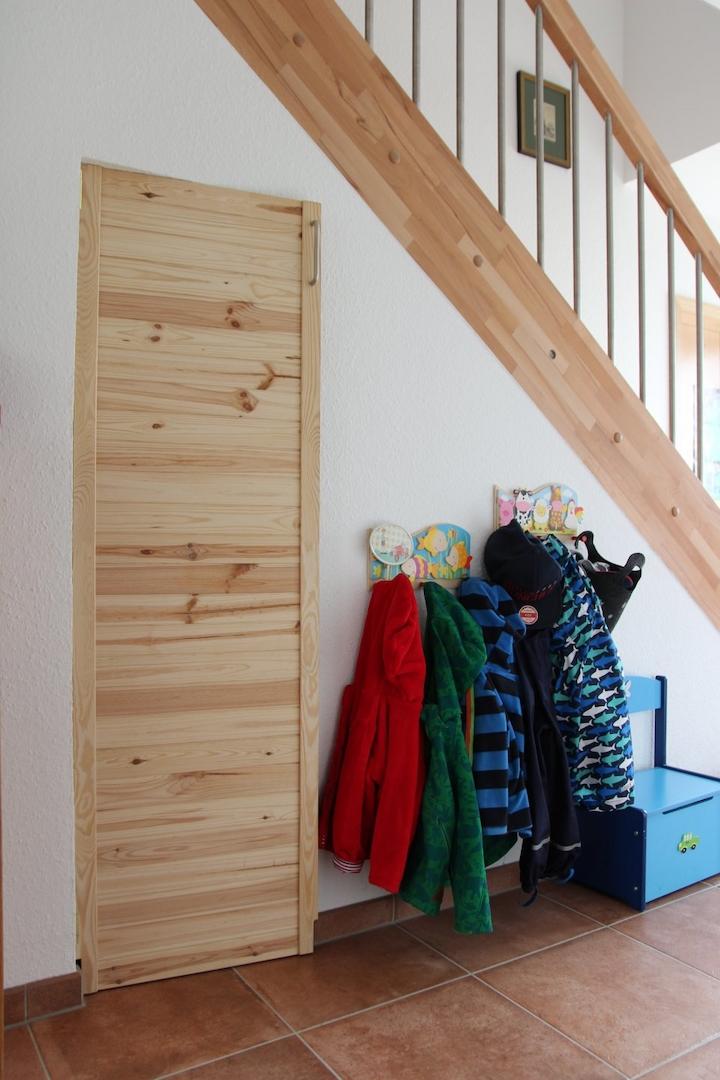 Abstellraum unter der Treppe
