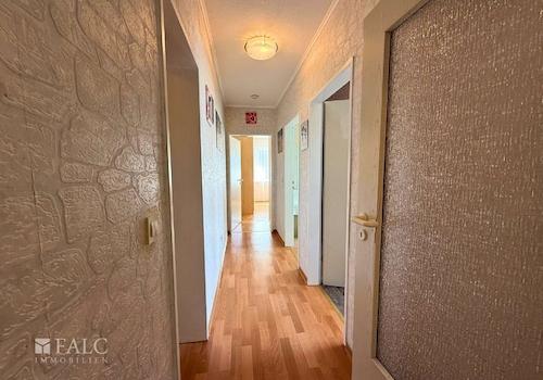 Flur zu den Schlafräumen