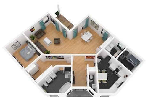  Bungalow Inspiration Cordoba Grundriss