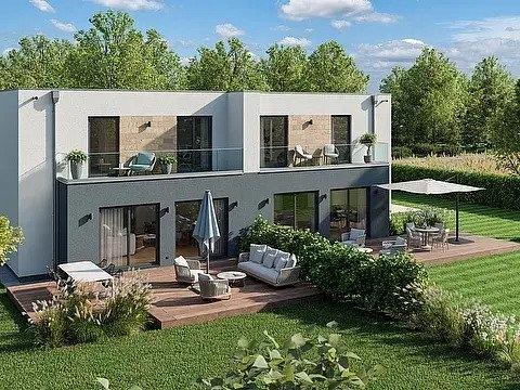 modernes-doppelhaus-mit-flachdach-garten-TH-DH-FD-