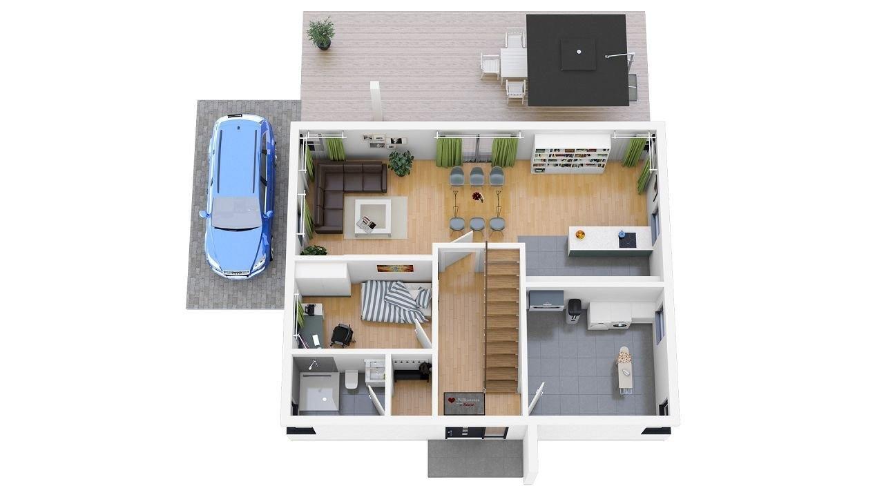 7stadtvilla-mit-flachdach-ueberdachtem-eingang-und-garage-grundriss-eg-TH-SV-FD-