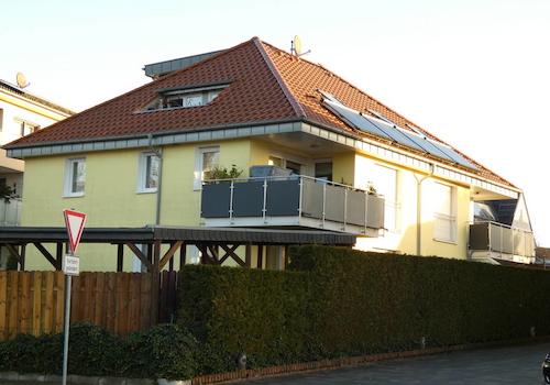 Haus Ansicht West-Süd